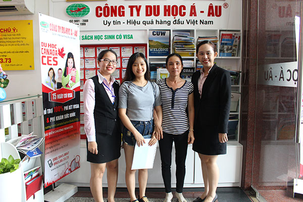 chúc mừng bạn Nguyễn Thị Thu Thảo đậu Visa du học Mỹ