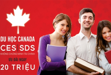 Du học Canada chương trình SDS – CES _ Ưu đãi ngay 20.000.000đ