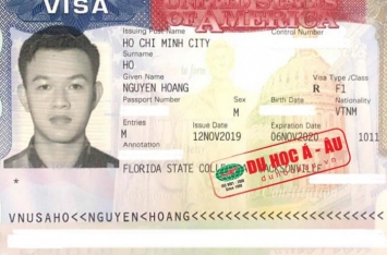 Chúc mừng bạn Hồ Nguyên Hoàng đã đậu Visa Du học Mỹ