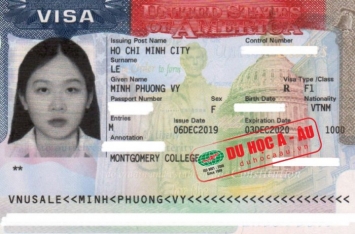 Chúc mừng bạn Lê Minh Phương Vy đã đậu Visa Du học Mỹ