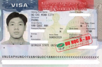 Chúc mừng bạn Phùng Văn Quốc Anh đậu Visa Du học Mỹ