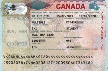 Chúc mừng học sinh Hứa Nam Giao đã đậu Visa du học Canada