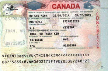 Chúc mừng Trần Vũ Thiên Kim đậu Visa du lịch Canada