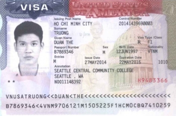 Chúc mừng Trương Thế Duẫn đậu Visa du học Mỹ