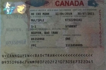 Chúc mừng học sinh Nguyễn Bảo Trân đã đậu Visa du học Canada