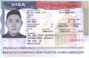 Chúc mừng Lục Quốc Nhã đậu Visa du học Mỹ