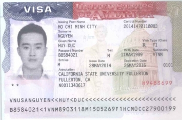 Chúc mừng Nguyễn Đức Huy đậu Visa du học Mỹ