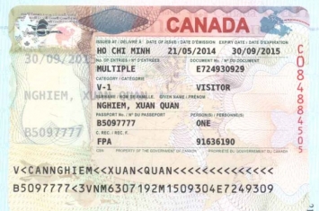 Chúc mừng Nghiêm Xuân Quân đậu Visa du lịch Canada