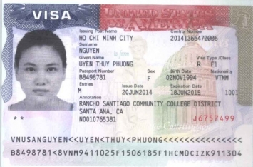 Chúc mừng Nguyễn Thùy Phương Uyên đậu Visa du học Mỹ