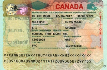 Chúc mừng học sinh Nguyễn Thụy Khánh Nhi đậu Visa du học Canada