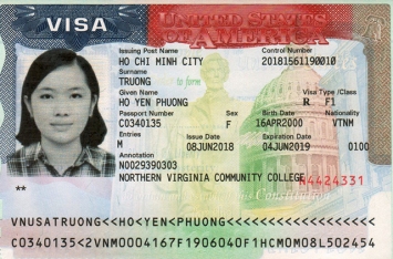 Chúc mừng học sinh Trương Hồ Yến Phương đã đậu Visa du học Mỹ
