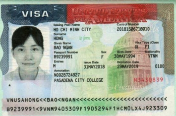 Chúc mừng học sinh Hồng Bảo Ngân đã đậu Visa du học Mỹ