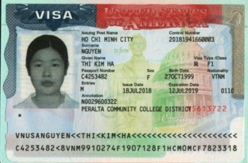 Chúc mừng học sinh Nguyễn Thị Kim Hà đậu Visa du học Mỹ