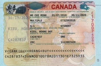 Chúc mừng học sinh Kiều Hoàng Duy đã đậu Visa du học Canada