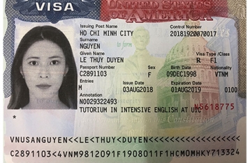 Chúc mừng học sinh Nguyễn Lê Thuỳ Duyên đã đậu Visa du học Mỹ