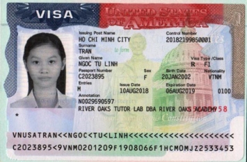 Chúc mừng học sinh Trần Ngọc Tú Linh đã đậu Visa du học Mỹ