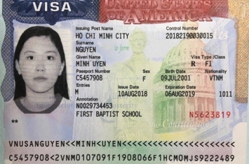 Chúc mừng học sinh Nguyễn Minh Uyên đã đậu Visa du học Mỹ