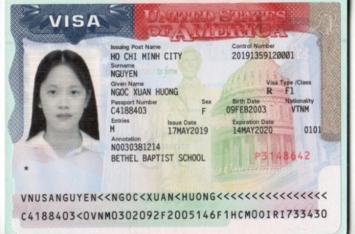 Chúc mừng học sinh Ngọc Xuân Hương đã đậu Visa Du học Mỹ