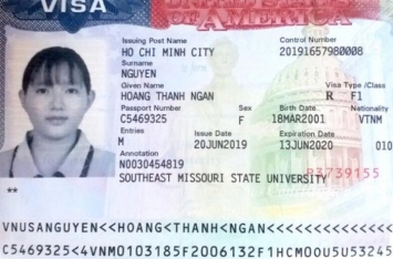 Chúc mừng học sinh Nguyễn Hoàng Thanh Ngân đã đậu Visa du học Mỹ