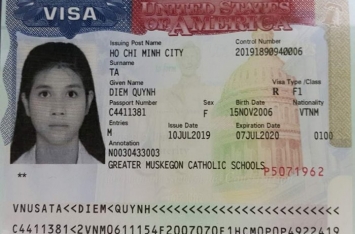 Chúc mừng học sinh Tạ Diễm Quỳnh đã đậu Visa Du học Mỹ