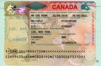 Chúc mừng học sinh Lưu Bảo Toàn đã đậu Visa du học Canada
