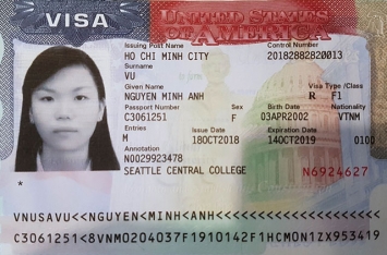Chúc mừng học sinh Vũ Nguyễn Minh Anh đã đậu Visa du học Mỹ
