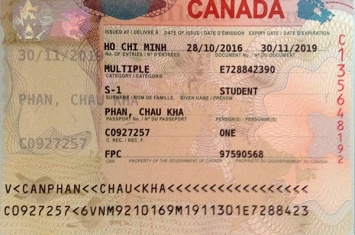Chúc mừng học sinh Phan Châu Kha đậu Visa du học Canada