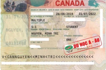 Chúc mừng học sinh Nguyễn Minh Trí đã nhận được visa Du học Canada