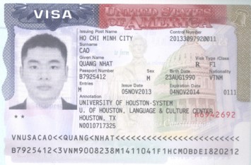 Chúc mừng Cao Nhật Quang đậu Visa du học Mỹ