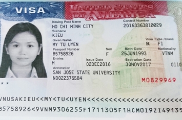Chúc mừng học sinh Kiều Mỹ Tú Uyên đậu Visa du học Mỹ