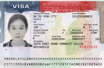 Chúc mừng học sinh Lê Lan đậu Visa du học Mỹ
